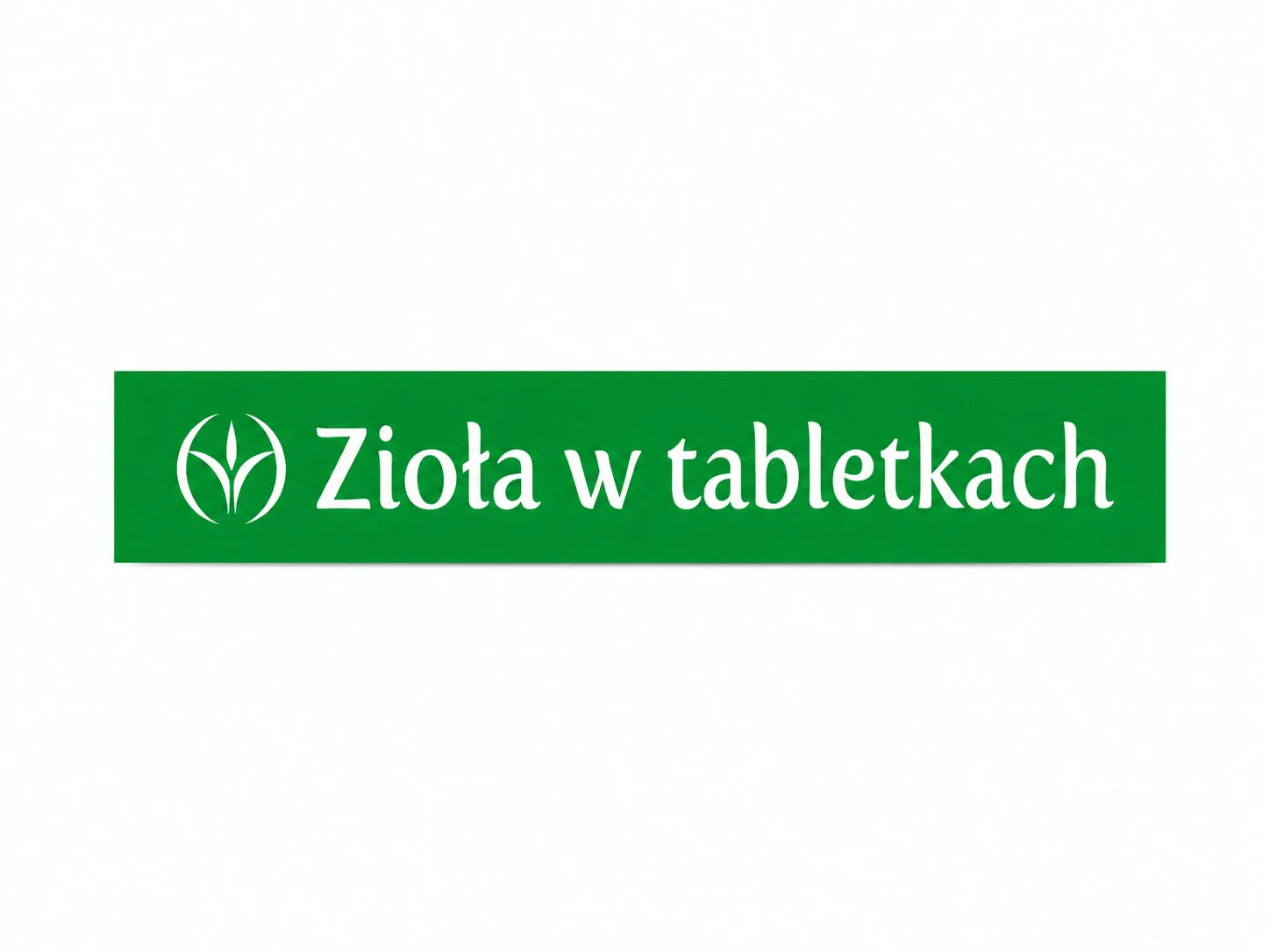 Zioła w tabletkach