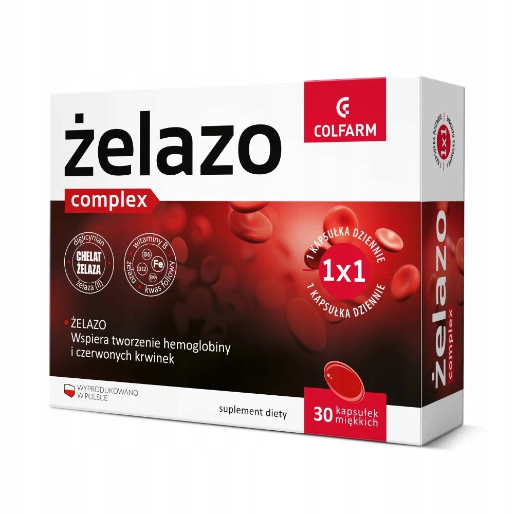 Żelazo Complex (30 kaps.)