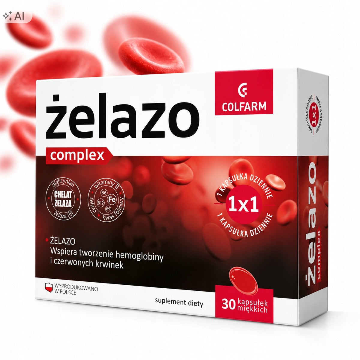 Żelazo Complex (30 kaps.)