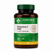 Witamina C 1000 mg + Cynk i Czarny Bez (60 kaps.)
