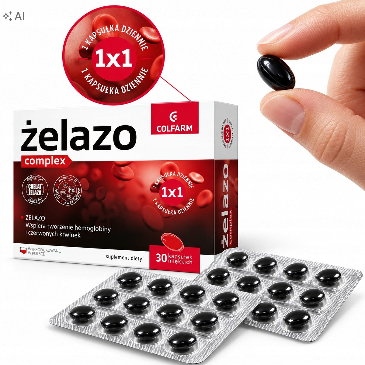 Żelazo Complex (30 kaps.)