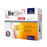 Be Slim Fast Colfarm – opakowanie produktu, suplement diety 60 tabletek