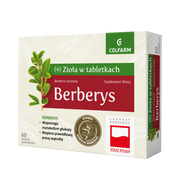 Berberys Colfarm 60 tabletek – suplement diety z berberyną