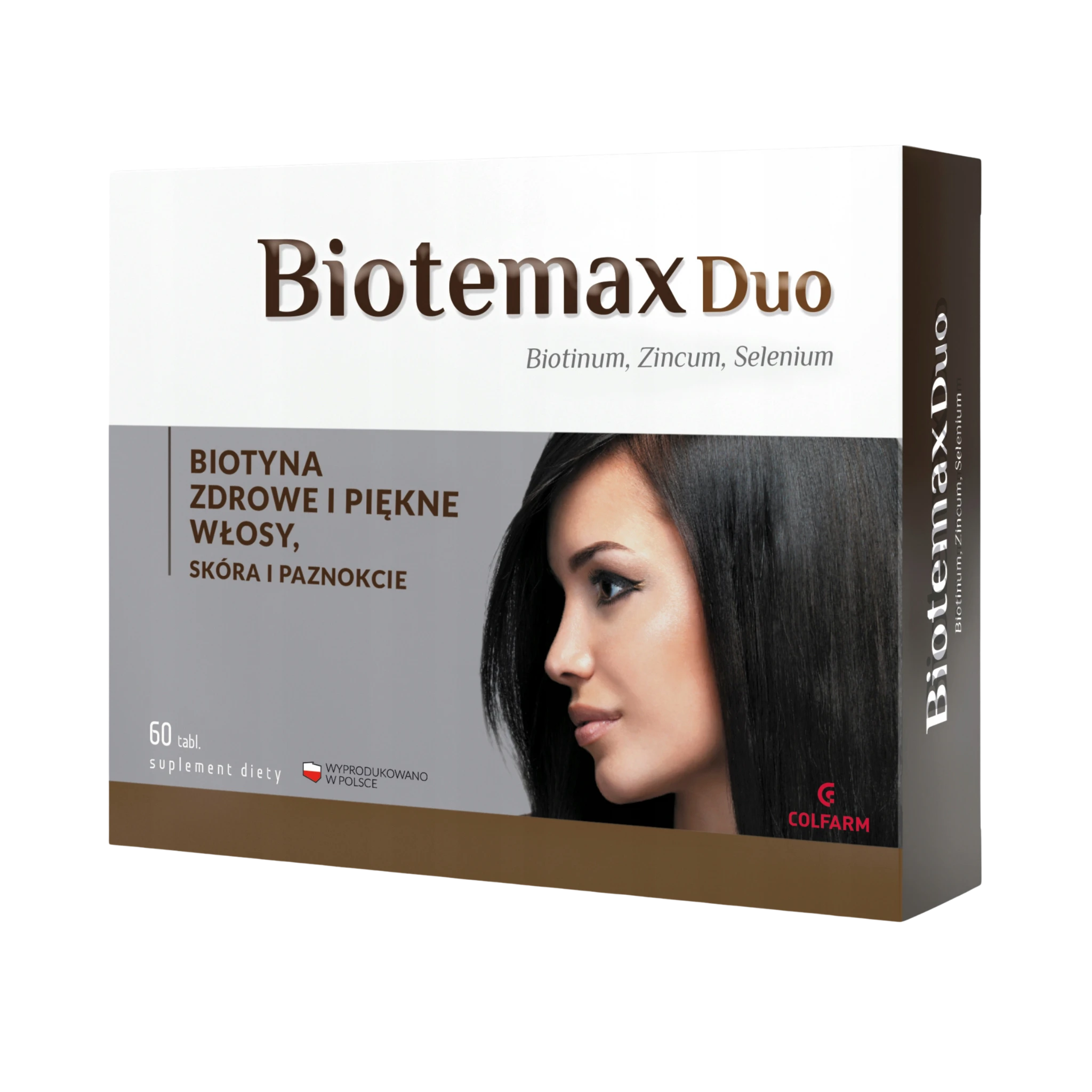 Biotemax Duo Colfarm – opakowanie produktu, suplement diety 60 tabletek