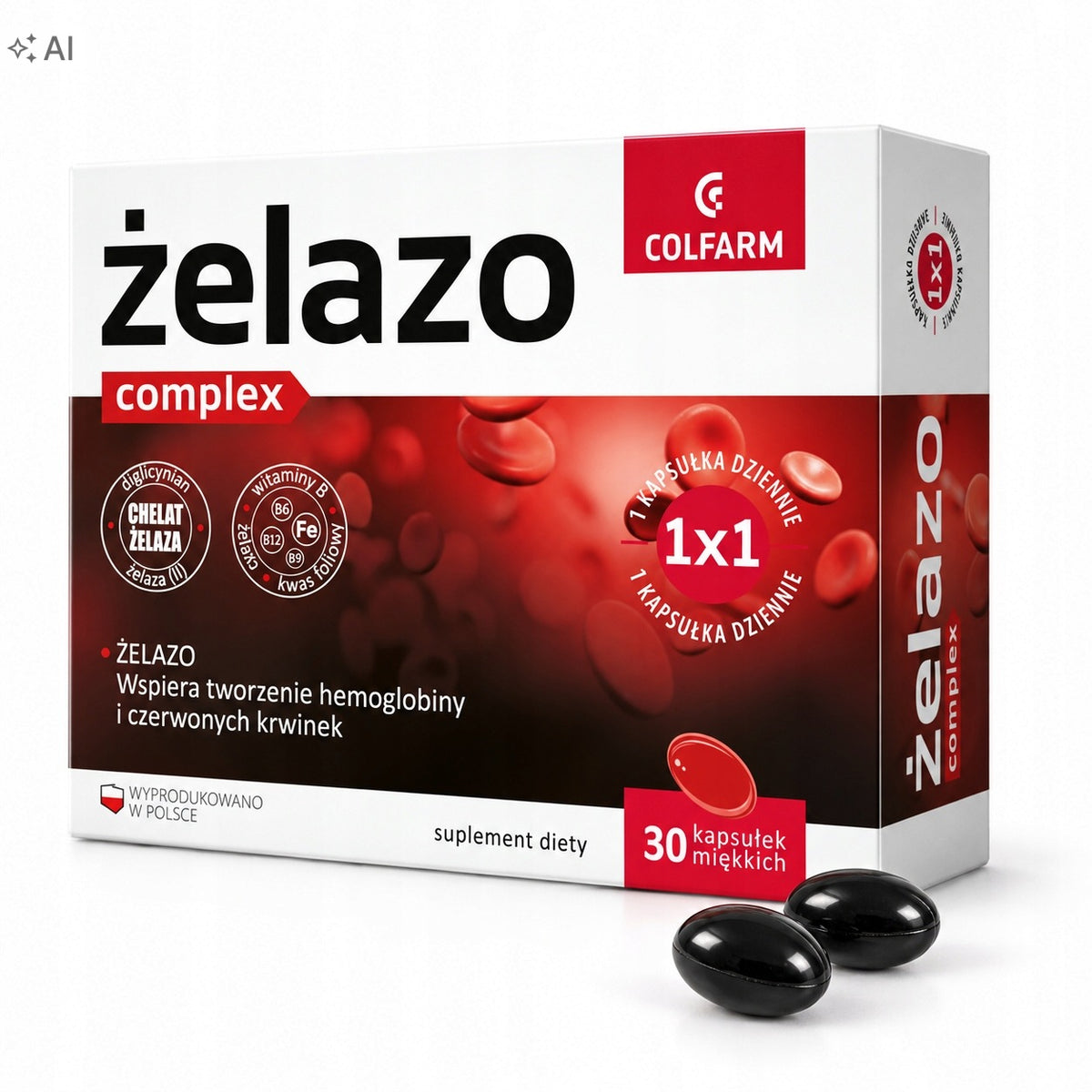 Żelazo Complex (30 kaps.)
