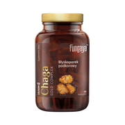 Butelka Colfarm Fungaya Chaga Gold Complex, 90 kapsułek, błyskoporek podkorowy