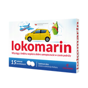 Lokomarin Colfarm – opakowanie produktu, suplement diety 15 tabletek