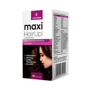 Maxi Hair Up Colfarm – opakowanie produktu, suplement diety 60 kapsułek