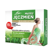 Młody Jęczmień Colfarm – opakowanie produktu, suplement diety 60 tabletek