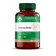 Morwa Biała Zdrowie z Natury 60 kapsułek – wyciąg DER 10:1, wsparcie gospodarki cukrowej