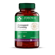 Ostropest Plamisty Zdrowie z Natury 60 kapsułek – DER 38:1, 110 mg sylimaryny, wsparcie wątroby